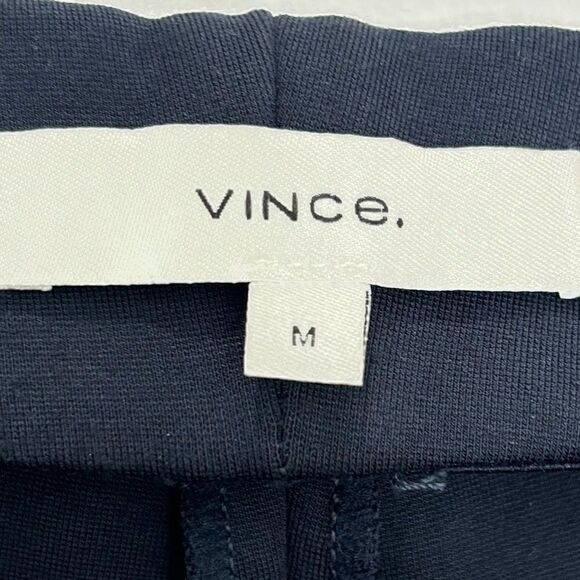 Vince Stitch Front Seam Slim Fit Ponte Pant in Coastal Blue - Picture 11 of 12